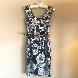 White House Black Market Floral Cocktail Dress